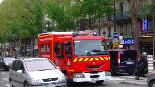 Intro  Premier Secours  VSAV BSPP Hopital Lariboisière Gare du nord [upl. by Enibas]