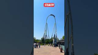 STEALTH  is it the best rollercoaster at Thorpe Park [upl. by Benedicto]