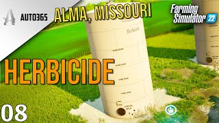 HERBICIDE STATION IS IN  Alma Missouri  Farming Simulator 22  EP 8 [upl. by Waylen]