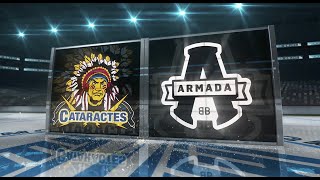 595 Shawinigan Cataractes 3 BlainvilleBoisbriand Armada 1  21 03 24 [upl. by Niko240]