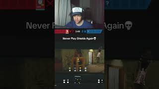 Never Play Shields Again💀 r6 r6clips r6siege rainbowsixsiege [upl. by Adile]