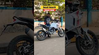 Ducati DesertX Exhaust Sound  BikeWale shorts ducatidesertx [upl. by Yumuk]