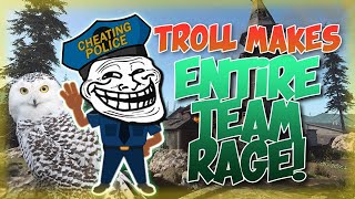 TROLL Makes Entire Team RAGE On Call of Duty MW FUNNY [upl. by Yanttirb]