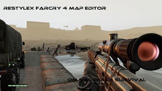 Restylex Farcry 4 Map editor Omaha Beach survival [upl. by Oner]