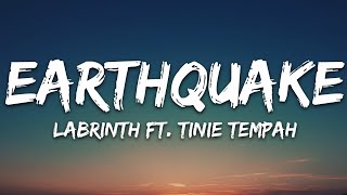 Labrinth  Earthquake Lyrics ft Tinie Tempah [upl. by Asilej]