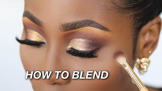 HOW TO APPLY EYESHADOW FOR BEGINNERS  DETAILED amp CLOSE UP  BEGINNER FRIENDLY [upl. by Jankell467]