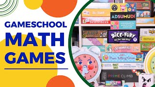 Gameschooling Math  Math Games for Your Homeschool [upl. by Sille]