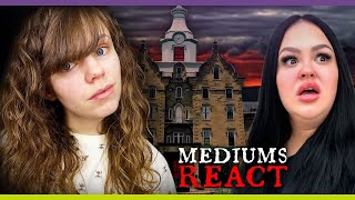 CelinaSpookyBoo amp KallMeKris in AMERICAS MOST HAUNTED ASYLUM TransAllegheny Asylum  MEDIUMS REACT [upl. by Eirahs]