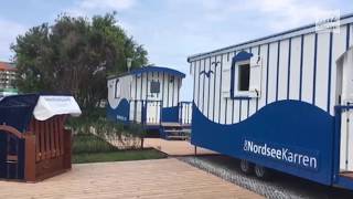 Neue „NordseeKarren“ am Campingplatz von Schillig [upl. by Amsirak569]