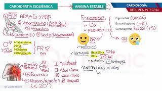 Cardiología  Angina estable [upl. by Nnahoj716]