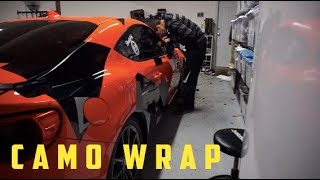 How to camo your car  camo wrapping pedros GT86 [upl. by Blaine183]