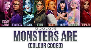 Monsters Are By Monster High Movie 2 Colour Coded [upl. by Ordep]