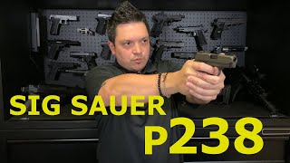 Sig Sauer P238 Review amp Unboxing  Concealed Carry Channel [upl. by Nikolia]