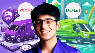 Is Zepto killing DMart  Business Case Study  dailystartup [upl. by Pan]