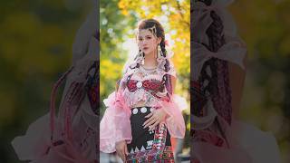 Hani ethnic costumemakeup photos in Chengdu [upl. by Surat938]