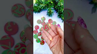 DIY Advent Calendar numbers darinascrafts adventcalendar christmasdiy advent [upl. by Demetris]