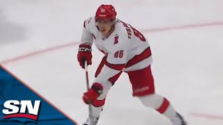 Teuvo Teravainen Scores His First Of The Playoffs To Equalize vs Panthers [upl. by Nirik]