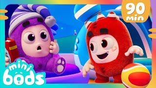 Book Reading Trouble  Minibods  Mini Oddbods  Baby Oddbods  Funny Cartoons For Kids [upl. by Brainard]