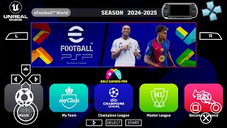 eFootball 2025 PSP Chelito19  PES 2025 PSP C19 ISO No Savedata amp No Textures Graphics 4K [upl. by Animsay]