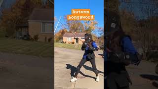 Autumn Longsword Free Spar fencing hema swordfight combat martialarts historicalfencing [upl. by Enitsua840]