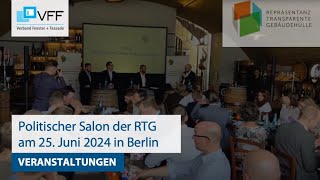 Politischer Salon der RTG am 25 Juni 2024 in Berlin [upl. by Yggam]