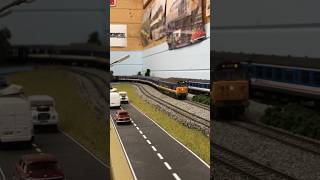 Hornby Class 50 haul Bachmann Coaches on OO Gauge Model Railway hornby bachmann modeltrains [upl. by Latihs]