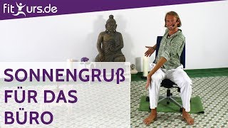 Yoga Sonnengruß im Sitzen ideal für das Büro [upl. by Firestone]