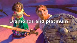 Disneys Encanto Full Song quotSurface Pressurequot Cover By Isabelle Wlyrics  La Familia Madrigal [upl. by Hussey]