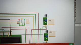 smart traffic monitoring system schematic diagram using fritzing [upl. by Nomaj849]