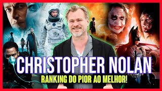 FOLLOWING BATMAN até OPPENHEIMER Ranking de CHRISTOPHER NOLAN do pior ao melhor [upl. by Eissirc813]