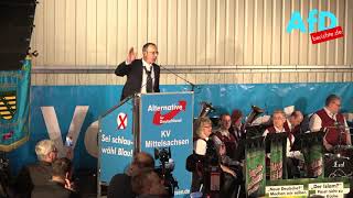 Jörg Urban Politischer Aschermittwoch der AfD in Pirna  SOE  Sachsen [upl. by Cagle]