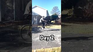 Day 2 of trying to wheelie like Mathieu van der Poel [upl. by Aneelak]