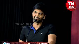 Boomerang movie press meet  Atharvaa Mega Akash  R Kannan  Radhan  indhuja  rj balaji [upl. by Adniled]