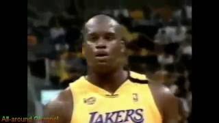 Shaquille ONeal 39 Free Throw Attemps vs Pacers Gm2 2000 Finals [upl. by Otreblaug]