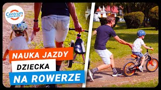 Jak nauczyć dziecko jazdy na rowerze [upl. by Thorbert242]