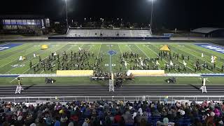 Rogers Mounties Marching Band performs at Region VI Assessment [upl. by Eusebio]