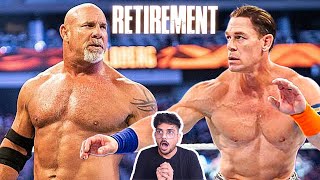 John Cena vs Goldberg  Retirement vs Retirement WWE [upl. by Annaya460]