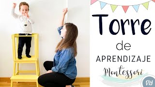 Torre de aprendizaje MONTESSORI por menos de 20€ 💰 DIY Carishina [upl. by Nived]