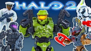 A LOVE LETTER TO HALO 2 Mega Construx Halo 2 Character Pack Unboxing Review [upl. by Anaihs]