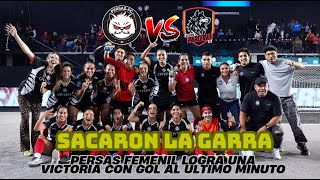 PERSAS FEMENIL 4 ATL PARCERAS 3  VICTORIA ÉPICA  ANÁLISIS DEL PARTIDO  ERA HOY RAMÓN  QLA J6 [upl. by Sharl]