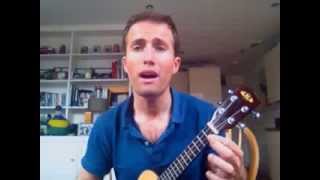 Humphrey Berney from BLAKE sings Tiny Bubbles with his Uke [upl. by Smailliw]