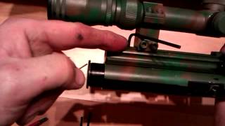 webley raider hammer spring strip down [upl. by Bal]