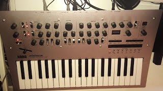 Korg Minilogue ImpressionsTechniquesReview [upl. by Rice]