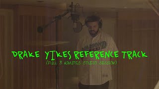 Drake Recording His Reference Track For Kanye Wests Yikes FULL 8 MINUTE STUDIO SESSION [upl. by Dnallor]