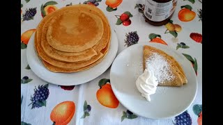 Crepes dolci senza latte  ricetta [upl. by Eetnahc]