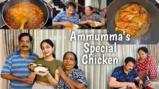 Ammumma’s Special Chicken Fry amp Curry 🍗  Ishaani Krishna [upl. by Eisus]