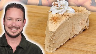 10 Minute Keto No Bake Pumpkin Cheesecake Easy Low Carb Dessert Recipe [upl. by Tioneb]