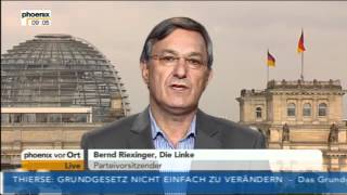 2762012  Tagesgespräch mit Bernd Riexinger Die Linke [upl. by Nimzzaj]