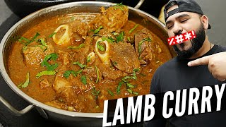 THE BEST LAMB CURRY YOU WILL TRY  Lamb Curry Recipe [upl. by Leahcimluap118]