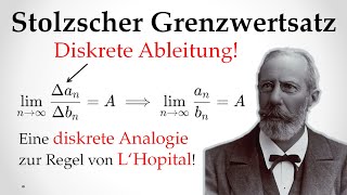 Satz von Stolz Eine diskrete Version der Regel von LHospital [upl. by Skyla]